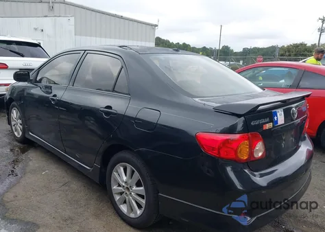 2009 Toyota Corolla S/Le/Xle from USA, damaged, VIN 1NXBU40E59Z122659